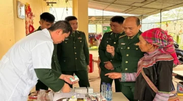 حملة طبية توفر فحوصات مجانية وأدوية لسكان بلدة نا هي الحدودية